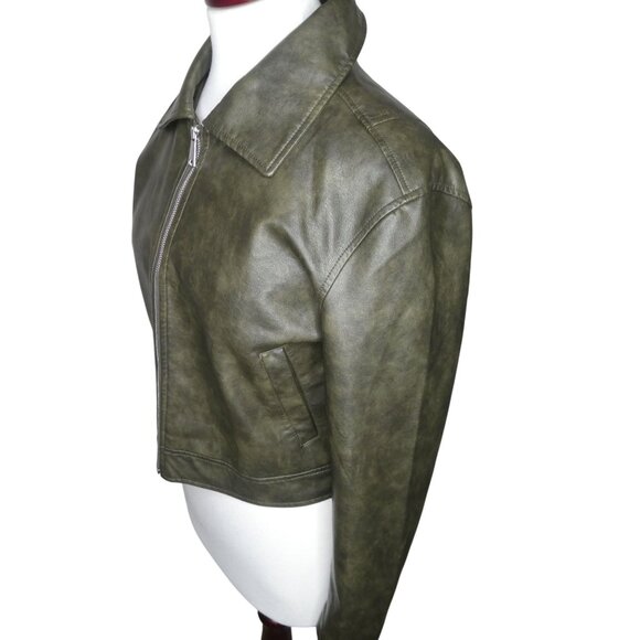 Rachel Roy Forest Green Jacket Size Small - Picture 3 of 7